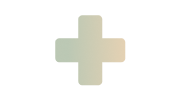 Plus symbol in soft gradient colors