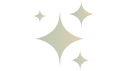 Sparkling stars on a black background