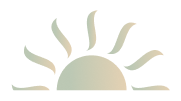 Simple sun icon with rays.