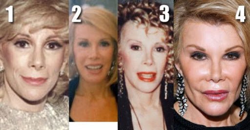 Before and after pictures of two women