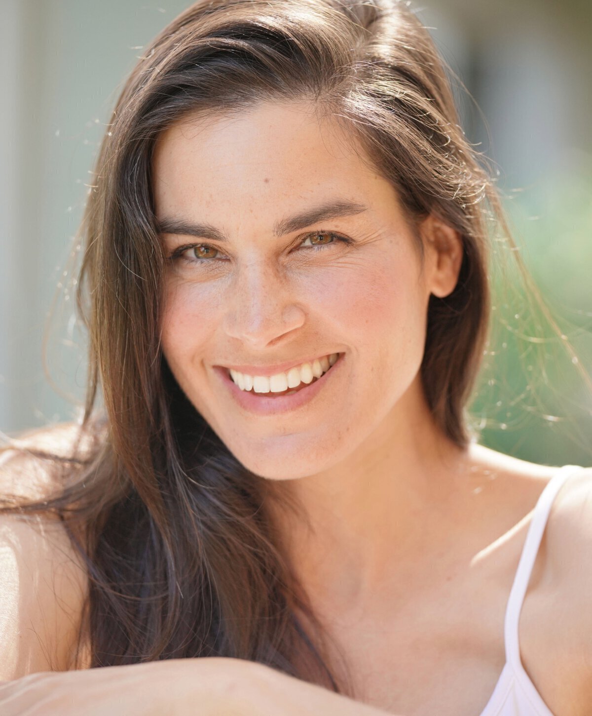 Vero Beach laser skin resurfacing model smiling