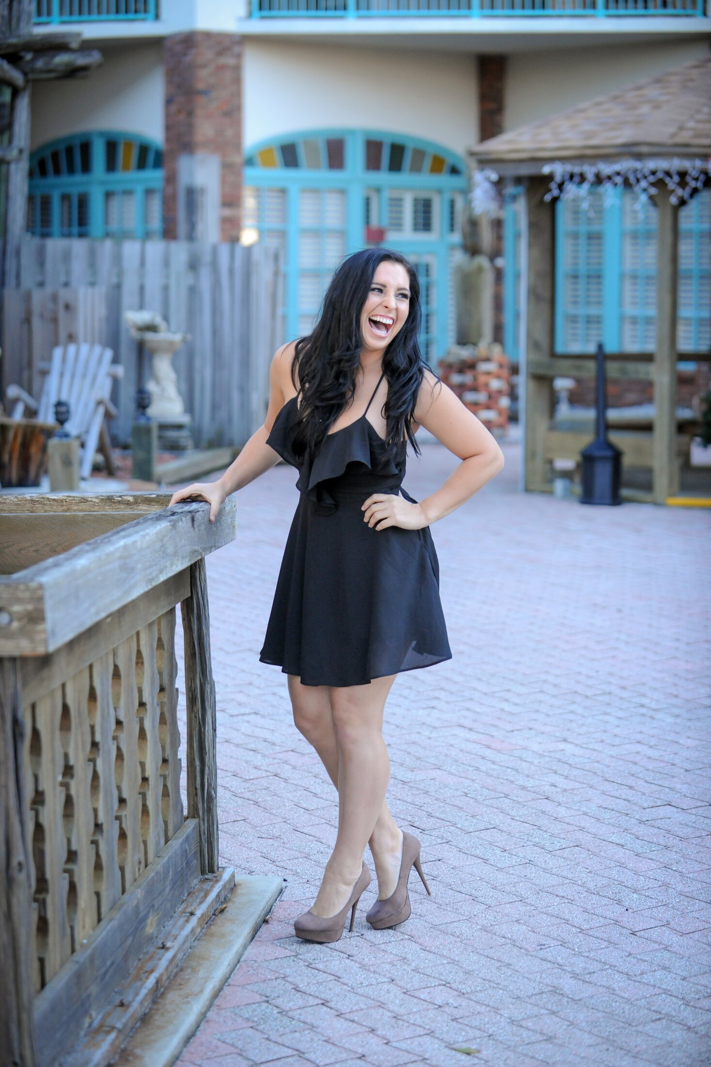 Vero Beach Breast Augmentation patient laughing