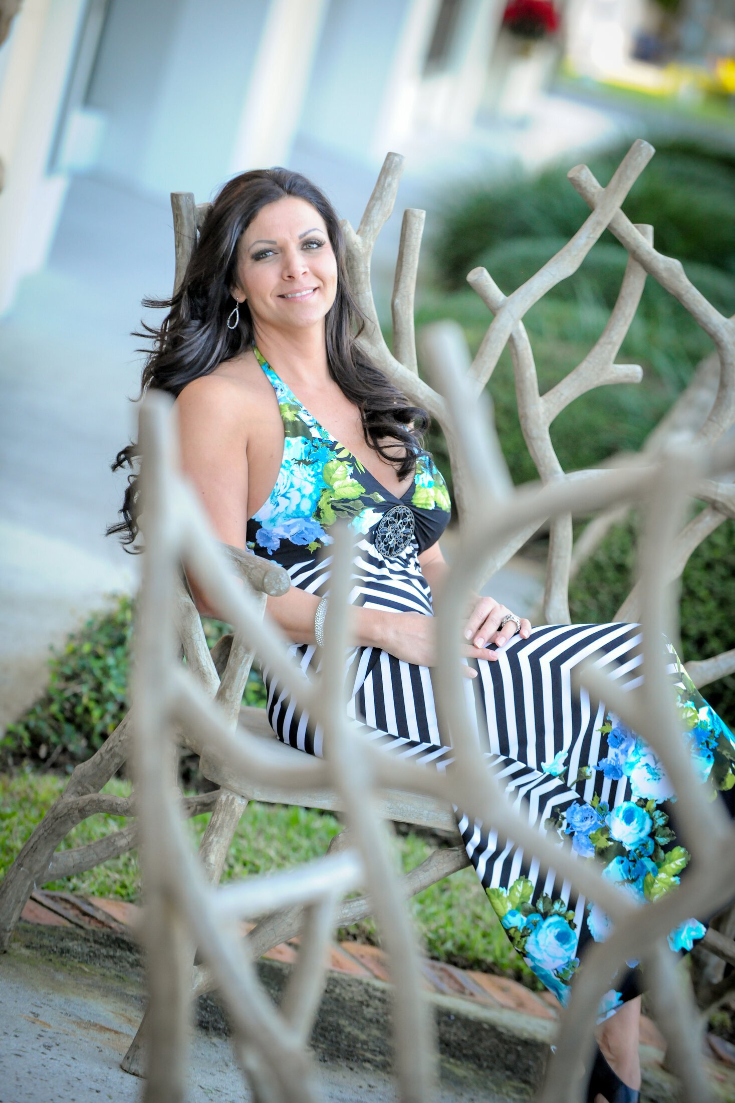 Ocean Drive Plastic Surgery Breast Revision patient sitting