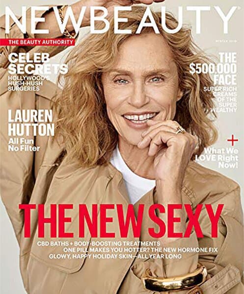 NewBeauty Lauren Hutton issue