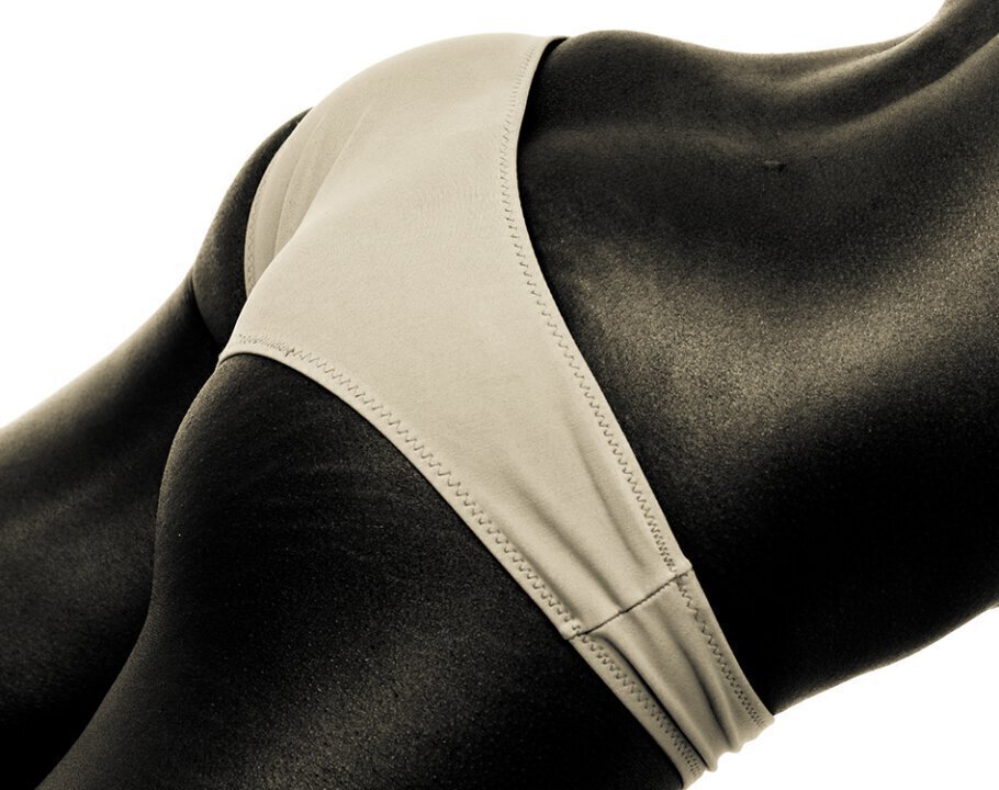 Attractive brazilian butt lift model wearing underwear