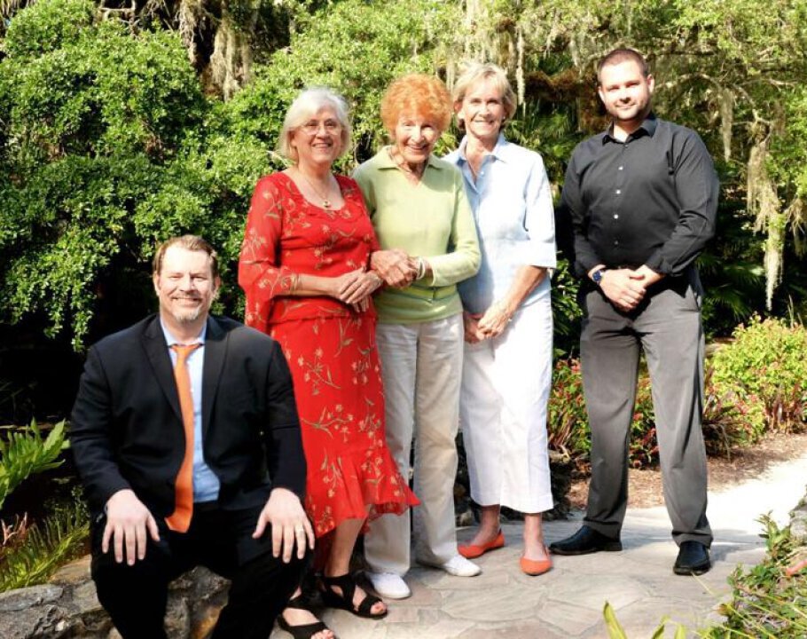 Dr. Alan Durkin at Vero Beach Laurel Awards celebration in a group shot